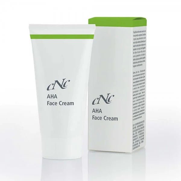 CNC AHA Face Cream - Gesichtscreme spendet Feuchtigkeit und wichtige Inhaltsstoffe - Vorderseite - Pure Luxe Luxury Cosmetics