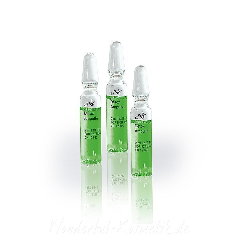 CNC Classic Detox Ampulle -  Sulforaphan - Antioxidant - Haut entgiften - Vorderseite - Ampullen - Pure Luxe Luxury Cosmetics