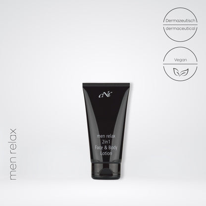 CNC Men Relax Face & Body Lotion 2in1 - Pure Luxe Luxury Cosmetics