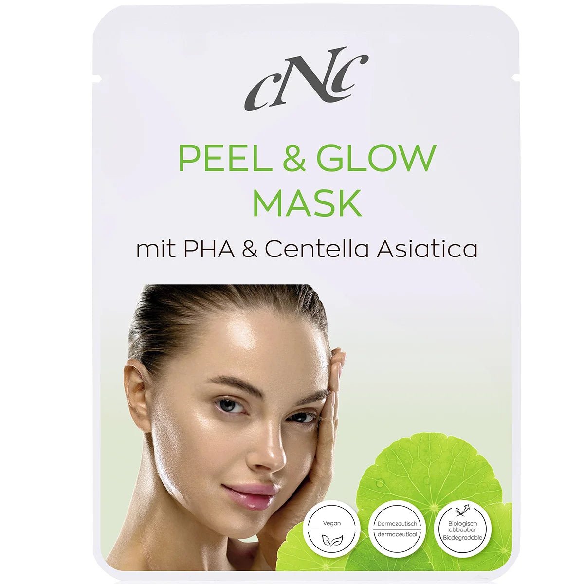 CNC Peel & Glow Mask mit PHA & Centella Asiatica 20 Stk - Pure Luxe Luxury Cosmetics