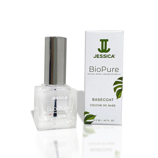 Jessica Nails BioPure Natural Origin Nail Polish Basecoat - Pure Luxe Luxury Cosmetics