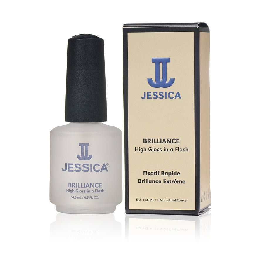 Jessica Nails Brilliance Topcoat - Pure Luxe Luxury Cosmetics