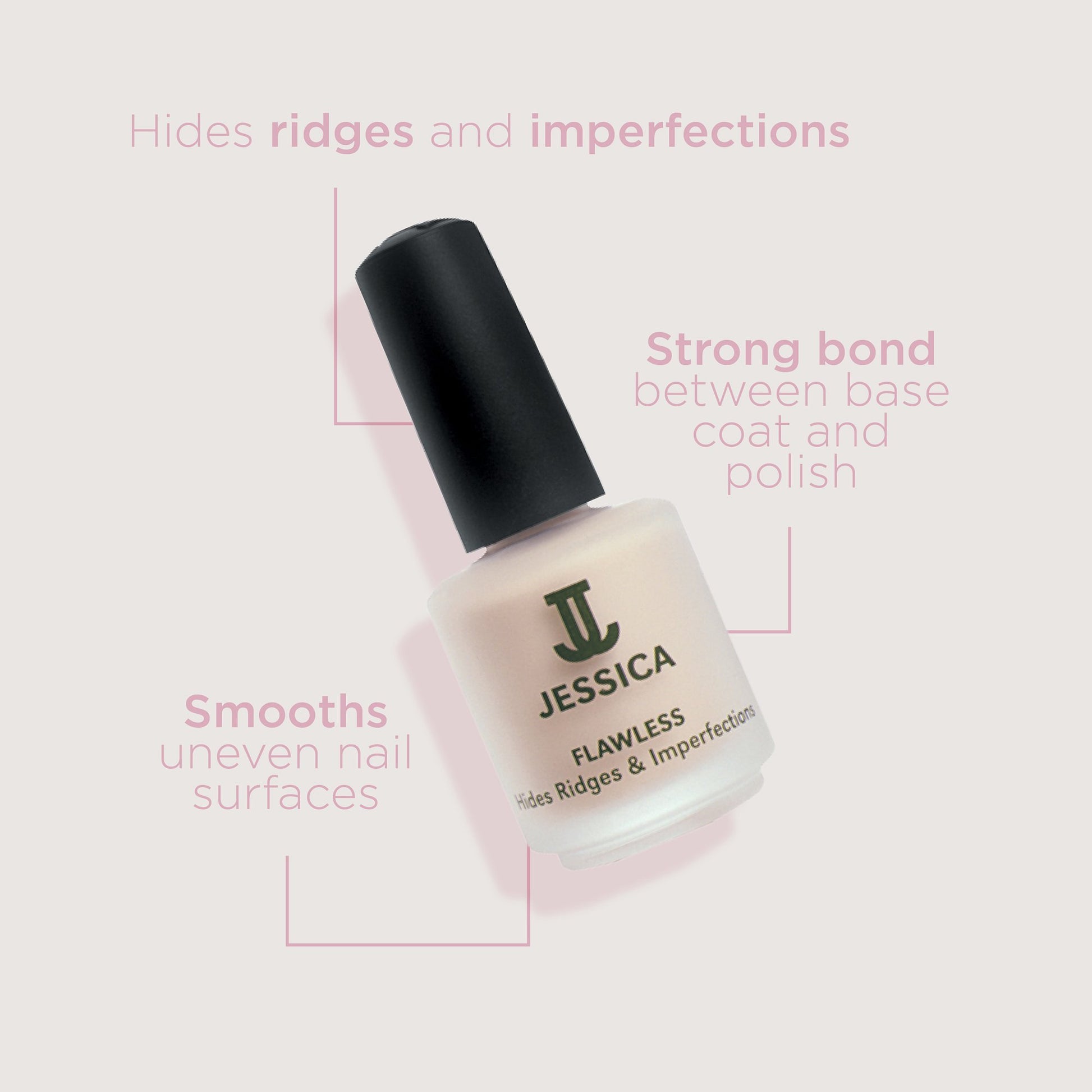 Jessica Nails Flawless Basecoat - Pure Luxe Luxury Cosmetics