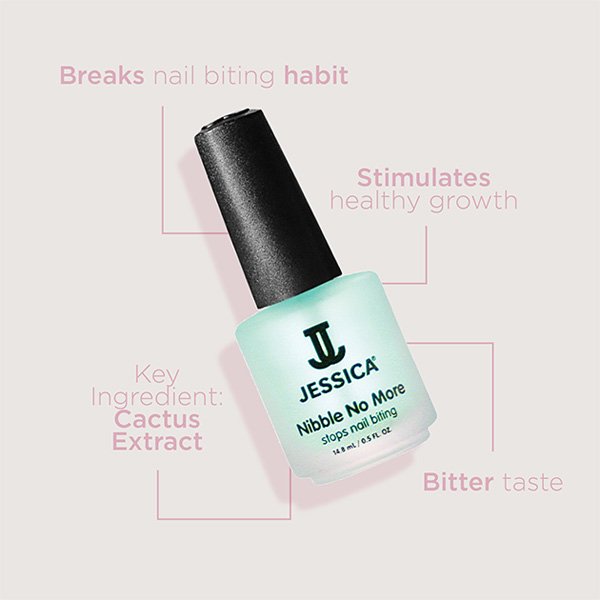 Jessica Nails Nibble No More Basecoat - Pure Luxe Luxury Cosmetics