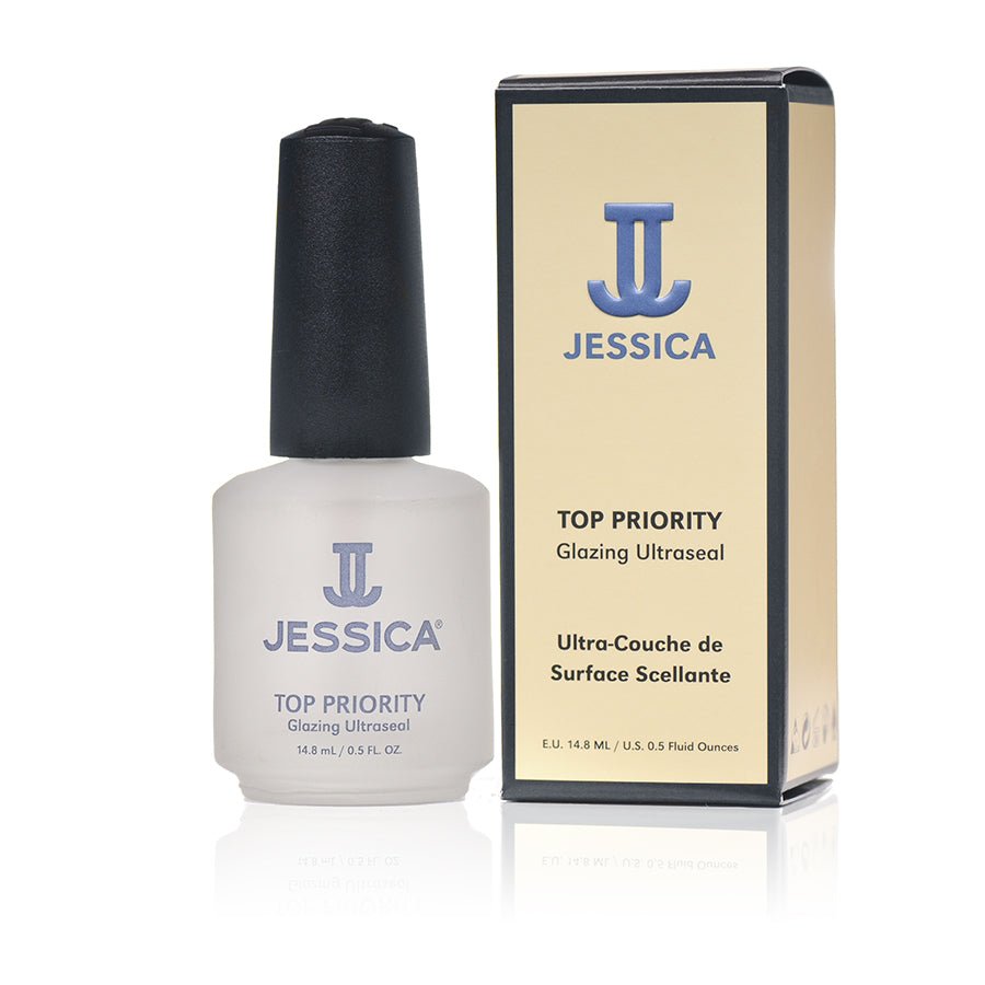 Jessica Nails Top Priority Topcoat - Pure Luxe Luxury Cosmetics