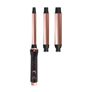 Sutra Trio Set Clipless Curling Irons Rose Gold - Pure Luxe Luxury Cosmetics